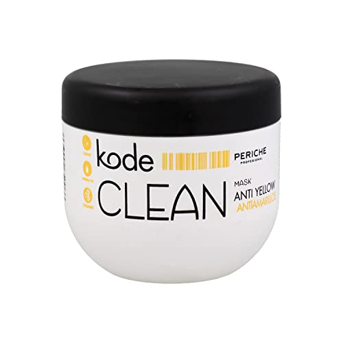 PERICHE Mask KODE Clean-Anti Yellow 500ML, Negro, Estandar