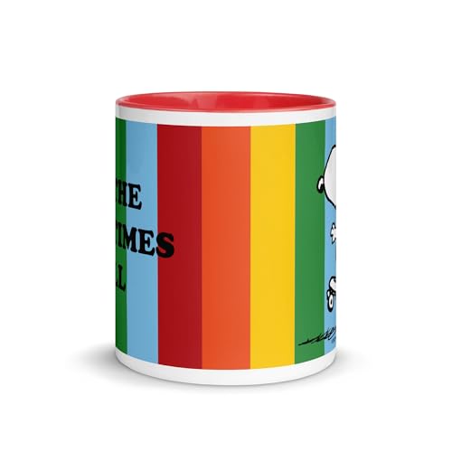 Taza Peanuts Snoopy Let the Good Times Roll Bicolor miniatura 2