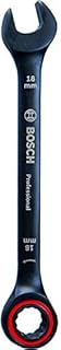 Bosch Professional ring/open-ended spanners with ratchet function (18 mm, chrome vanadium steel)  Amazon exclusive