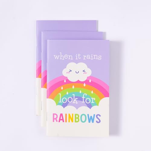 Carnet A7 ligné evelay avec crayons : lot de 18 blocs-notes colorés haute praticité
