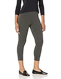 Amazon Brand - Daily Ritual Women's Ponte Side-Zip Ankle-Length Pant, Black/White Herringbone,...