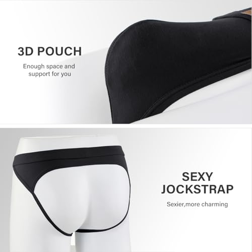 Jockstrap Homme Arjen Kroos - String Sport Confortable En Coton - Soutien Anatomique - Taille S à XL - 8