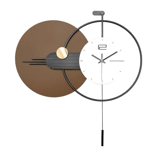 Horloge murale salon moderne et décoration horloge suspendue maison