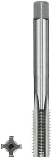 Dormer E100M5NO3 Series E100 HSS Straight Flute Serial Hand Tap Metric with Bright Finish, DIN352 Standard, NO3, M5 x 0.80 mm Thread, 50 mm Length