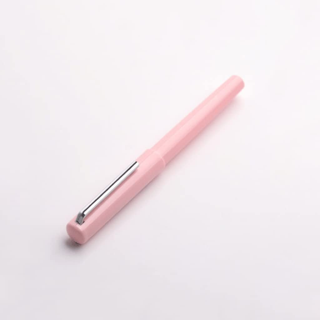 Pluma estilográfica Pluma estilográfica de lujo Pluma estilográfica Ef Nib for estudiantes Práctica Pluma de caligrafía Papelería de oficina Negocio simple Absorbedor de tinta Bolsa de tinta Bol