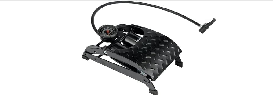 YATO YT-7350 foot pump in folded position