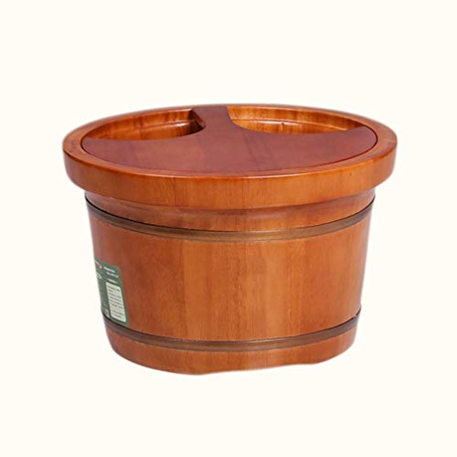 Barril de madera para spa de pies y pedicura