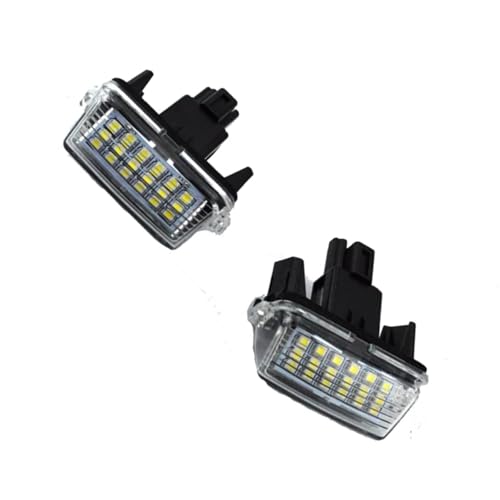 Luz de matrícula para Toyota con iluminación brillante kit de repuesto OE 81270-0D120