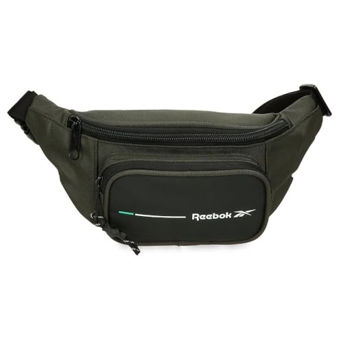 Reebok Houston Bandolera Pequeña Verde 15x19,5x6 cms Poliéster by Joumma Bags