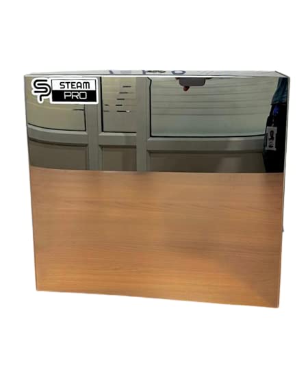 STEAMPRO Smart Home Compact STEAM Generator 9kW with Waterproof TOUCHPAD Made for Regular USE, STEAM in Under 30 Seconds