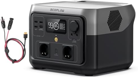 EF ECOFLOW River 2 Max 512 Wh Estación de energía portátil con ca...