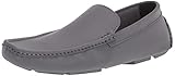 Kenneth Cole REACTION Men's Dawson Horsebit Driving Style Loafer, Dark Grey, 10.5