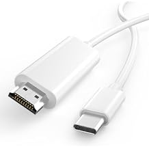 [Apple MFi Certified] USB C to HDMI Cable Adapter, 4K@60Hz Type C to HDMI Cable 6FT USB-C Digital AV Adapter Sync Screen Connector for iPhone 17 16 15 Pro Max to HD TV Projector Monitor