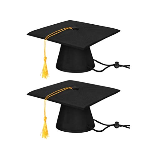 Disfraz de graduación para perro y gato 2 unidades