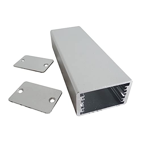 (25 x 40 x 80 mm), scatola compatta in alluminio, 25 x 40 x 80 mm/25 x 80 x 110 mm, per progetti fai da te, amplificatori per strumenti ed elettronica