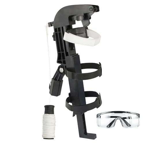 Wespenspray Sprühdosen Verlängerungsstangen Adapter, 2025Upgrade Einstellbarer Sprühdosenhalter, Großer Reichweite Sprühdosen Verlängerung Adapter für Aerosoldose Sprühfarbe Fensterreinigung (Schwarz)