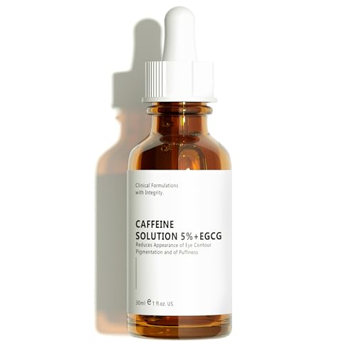 The Caffeine Solution 5% + EGCGReduces Appearance of Eye Contour Pigmentation and PuffinessUnder Eye Serum (30ml) Caffeine For Face Moisturizing Serum