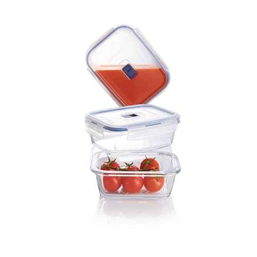 Luminarc 9207680 Pure Box Active - Recipiente Hermetico Rechteckig, Vidrio, 0,82 L, 16 x 11 x 6 cm – Ansicht 5