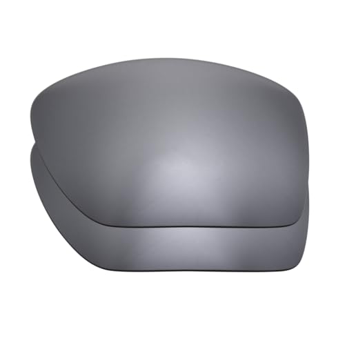 Verres polarisés Oakleys Big Taco Titanium Mirror de rechange couleur titane
