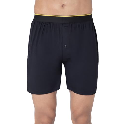 Image of Bummer Micro Modal Boxer Shorts for Men - Ultra Soft & Breathable, 3 Times Softer Than Cotton, Anti-Bacterial, Stretchable for Ultimate Comfort & Style, Pack of 1 (A Shark Tank Product)