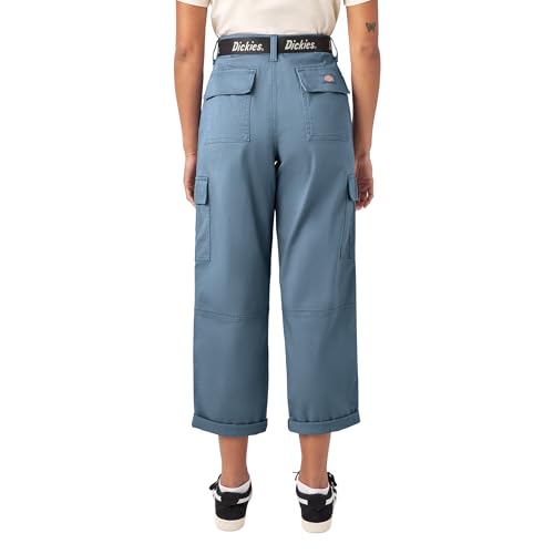 Image of Dickies Women's Relaxed Fit Cropped Cargo Pants