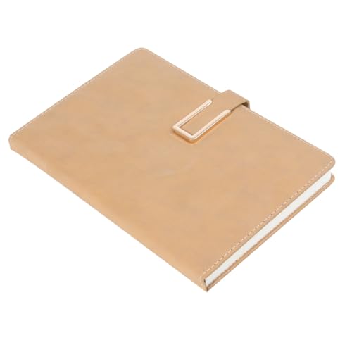 Carnet en cuir et bois Gadpiparty pour notes professionnelles et élégantes