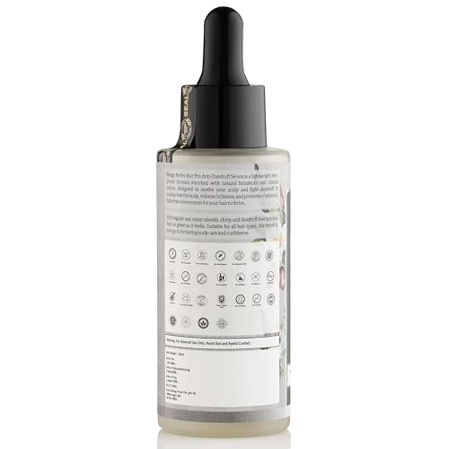 Image of Hair Pro Anti-Dandruff Serum | Piroctone Olamine, Salicylic Acid, Tea Tree, Rosemary & Lemon Oil | Fights Dandruff & Itchy Scalp | 100ml