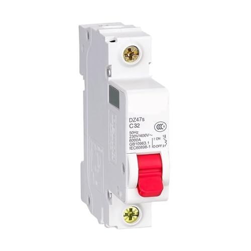 Disjoncteur DZ47s courbe C 6A évite les pannes et protège les circuits abîmés