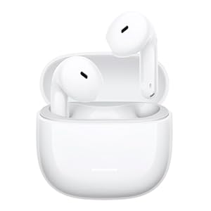 XIAOMI REDMI Buds 8 Active - Écouteurs Bluetooth sans Fil, Semi-Intra-auriculaire, Haut-Parleur de 14,2 mm avec des Basses puissantes, Jusqu'à 37h, Connexion 2 Appareil, 5 EQ, BT5.4, IP54, Blanc