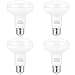Price comparison product image WELLHOME R80 LED Light Bulbs - 75W Incadenscent Equivalent, Dimmable 9W E27 Screw Spotlight Warm White 2700K 230V 900LM Ultra Bright, Pack of 4