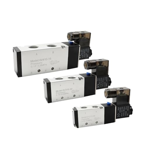 Électrovanne 5/2 voies à commande magnétique stable en tension continue 24V