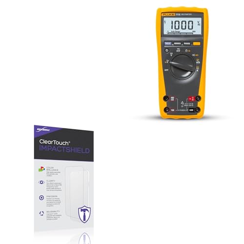 BoxWave Screen Protector Compatible with Fluke 77 IV - ClearTouch ImpactShield (2-Pack), Impenetrable Screen Protector Flexible Film