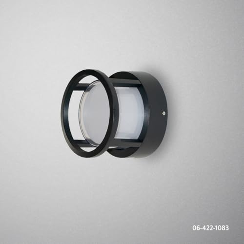 Image of JACKAL 7 Watt Warm White LED Outdoor Wall Lights, Gate Lights Waterproof - Fancy Exterior Wall Mounted Light, Wall Lamp | IP65 Grade Waterproof Metal Body - 6 Months Warranty