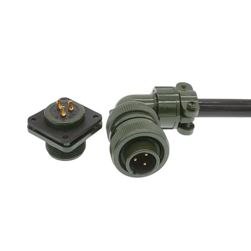 Conectores de especificación militar MS3106A para cables industriales 5
