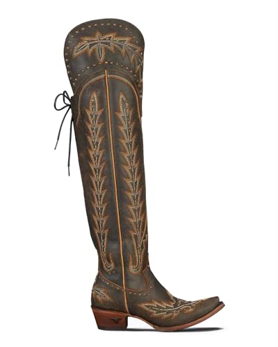 KOKOMOMO Wide Calf Cowboy Boots Women Over The Knee Western