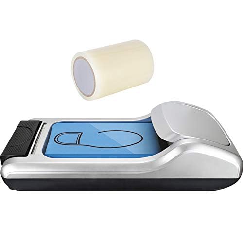 MRKU Dispensador automático de cubrezapatos - Máquina portátil Impermeable para Cubrir Botas, Ideal para el hogar y la Oficina, fácil de Usar.