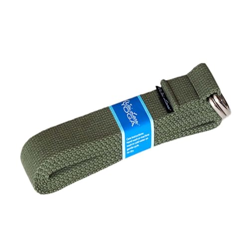 Wai Lana Yoga Strap, 6 feet, Olive
