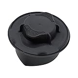 Capacidad: 100 ml | Altura: 6 cm | Diámetro exterior: 9,7 cm | Material: plástico | Color: negro