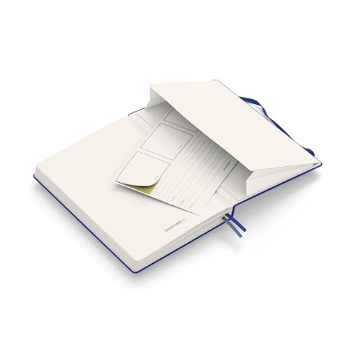Image of LEUCHTTURM1917 - Notebook Hardcover Medium A5-251 Numbered Pages for Writing and Journaling (Ink, Ruled)