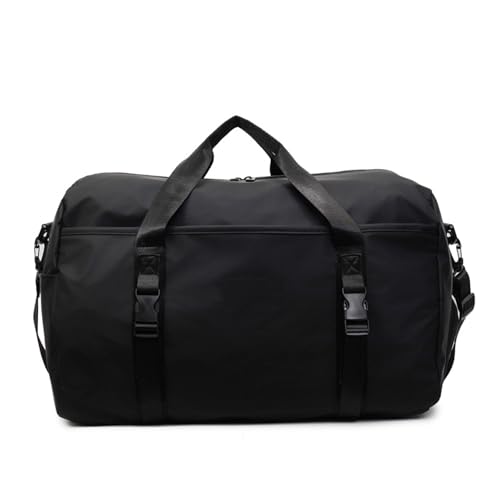 Multi Functional Workout Bag With Isolated Footwear Section Practical Oxfords Construction Comfort Carry Strap Sport