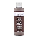 Martha Stewart, Craft Paint, Vanilla Bean, 8 fl oz Premium Satin Finish Paint, Perfect For Easy To Apply DIY Arts And Crafts, 68689