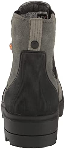Bogs Womens Holly Chelsea Leather Boot Rain, Green Ash, 7.5 | Image 2