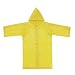 MaNMaNing Mäntel Ponchos tragbar Kinder von 6-12 Jahren Wiederverwendbare 1PC Regen alte Babypflege Neugeborenen Set Mädchen (Yellow, One Size)