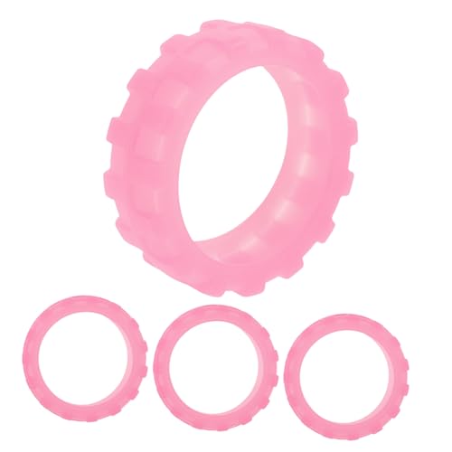 GAROZATION Silikon-gepäckradschutz 4er-Pack Kofferradschutz Geräuschreduzierungspad Für Einfaches Bewegen