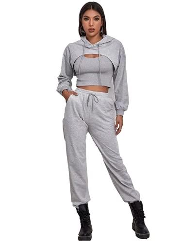 Buy ADYK Super Crop Drawstring Hoodie 