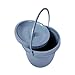 harayaa Chamber Pot Toilet Container with Handle Easy Clean Bedpan Sealing Lid Bedside Commode Pee Bucket for Bedroom Car