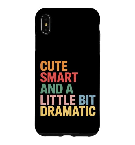 Cute Smart And A Little Bit Dramatic ���ӋC�ȃ{�[���h���[�h - �X�}�z�P�[�X iPhone XS Max �p