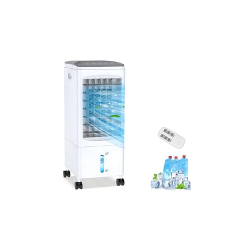 Recopilación de Sams Club Aires Acondicionados - solo los mejores. 41 Aire Acondicionado Portatil,4 en 1 Enfriador de Aire,2 Modos 3 Velocidades,Oscilación Auto,Control Remoto,21H de Enfriamiento,Temporizador,3 Cajas de Hielo para...