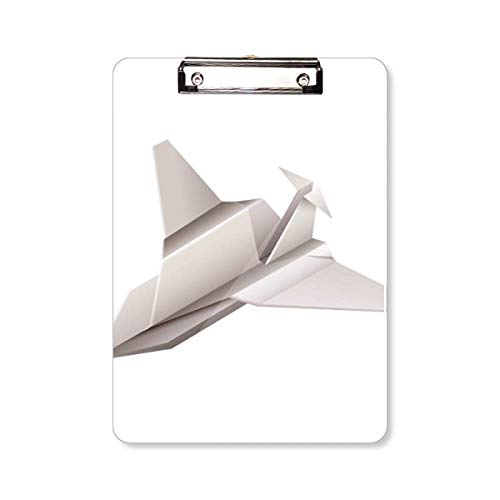 Porte-bloc A4 origami à motif abstrait pour écrire debout sans support et classer vos fiches