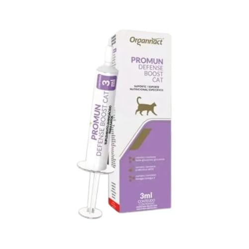 Kit 3 Promun Defense Boost Cat Suplemento Gatos 3ml Organnact